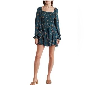 MEDIUM- Floral Tiered Dress